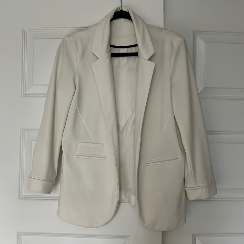 Women’s White Blazer